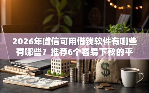 2026年微信可用借钱软件有哪些有哪些？推荐6个容易下款的平台