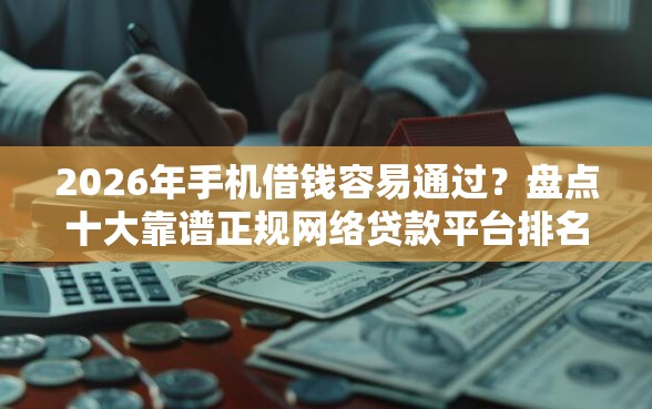 2026年手机借钱容易通过?盘点十大靠谱正规网络贷款平台排名不分先后 2026年手机借钱容易通过?盘点十大靠谱正规网络贷款平台排名不分先后