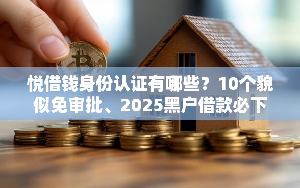悦借钱身份认证有哪些？10个貌似免审批、2025黑户借款必下大额口子合集
