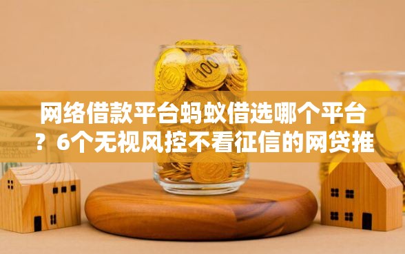 网络借款平台蚂蚁借选哪个平台？6个无视风控不看征信的网贷推荐