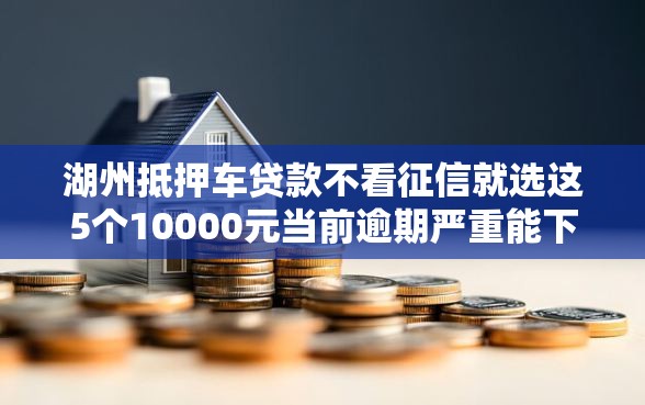 湖州抵押车贷款不看征信就选这5个10000元当前逾期严重能下款的平台