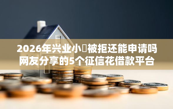 2026年兴业小鯊被拒还能申请吗网友分享的5个征信花借款平台容易通过我觉得不错! 2026年兴业小鯊被拒还能申请吗网友分享的5个征信花借款平台容易通过我觉得不错!