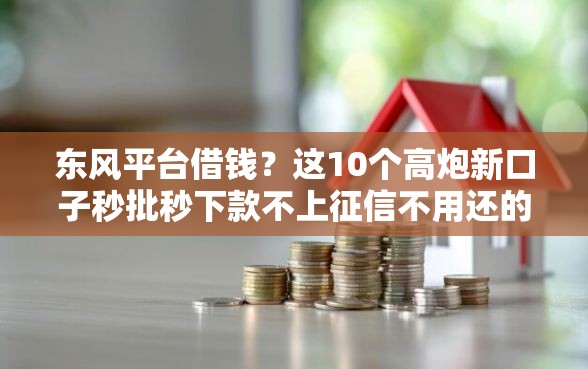 东风平台借钱?这10个高炮新口子秒批秒下款不上征信不用还的值得一试 东风平台借钱?这10个高炮新口子秒批秒下款不上征信不用还的值得一试