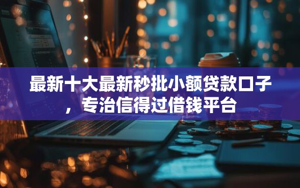 最新十大最新秒批小额贷款口子，专治信得过借钱平台