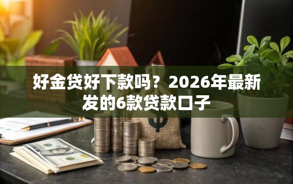 好金贷好下款吗？2026年最新发的6款贷款口子