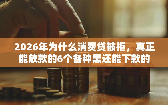 2026年为什么消费贷被拒，真正能放款的6个各种黑还能下款的口子推荐