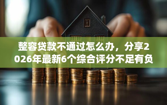 整容贷款不通过怎么办，分享2026年最新6个综合评分不足有负债都能下款app
