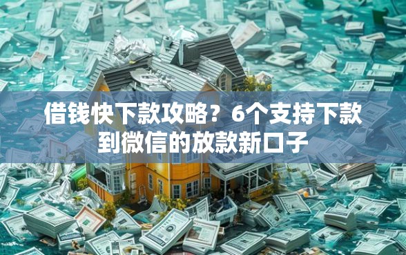 借钱快下款攻略？6个支持下款到微信的放款新口子