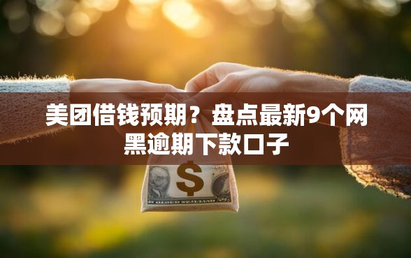 美团借钱预期？盘点最新9个网黑逾期下款口子