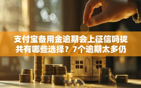 支付宝备用金逾期会上征信吗拢共有哪些选择？7个逾期太多仍可下款的口子详解
