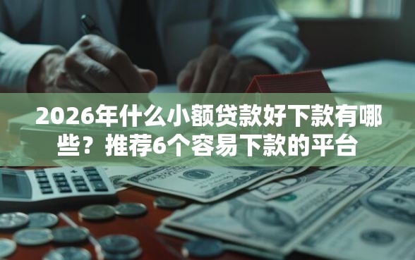 2026年什么小额贷款好下款有哪些？推荐6个容易下款的平台