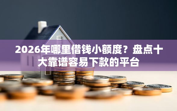 2026年哪里借钱小额度？盘点十大靠谱容易下款的平台