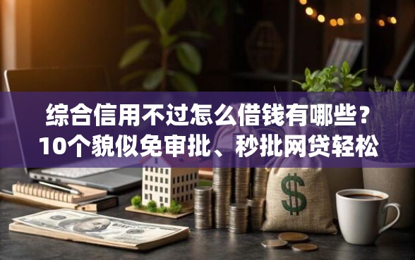 综合信用不过怎么借钱有哪些？10个貌似免审批、秒批网贷轻松贷的app合集