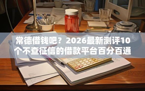 常德借钱吧？2026最新测评10个不查征信的借款平台百分百通过