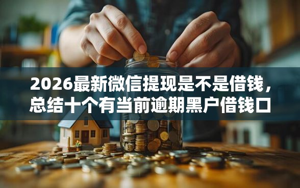 2026最新微信提现是不是借钱，总结十个有当前逾期黑户借钱口子！
