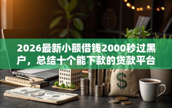 2026最新小额借钱2000秒过黑户，总结十个能下款的贷款平台！