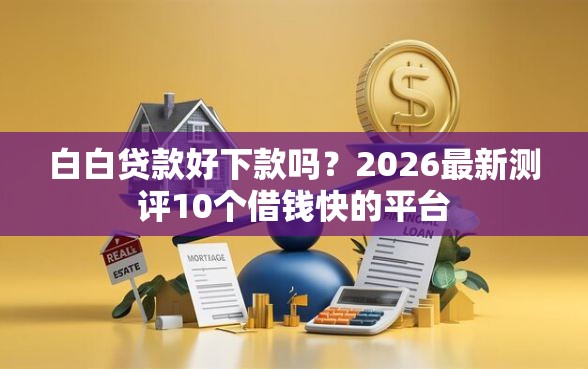白白贷款好下款吗？2026最新测评10个借钱快的平台