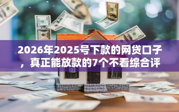 2026年2025号下款的网贷口子，真正能放款的7个不看综合评分的网贷百分百下款口子推荐