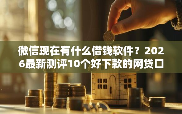 微信现在有什么借钱软件？2026最新测评10个好下款的网贷口子2025