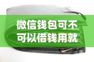 微信钱包可不可以借钱用就选这8个10000元714无视逾期秒下的app