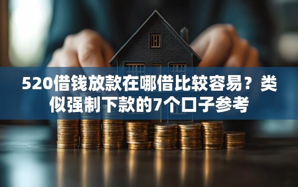 520借钱放款在哪借比较容易？类似强制下款的7个口子参考
