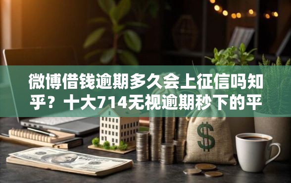 微博借钱逾期多久会上征信吗知乎？十大714无视逾期秒下的平台推荐
