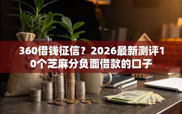360借钱征信？2026最新测评10个芝麻分负面借款的口子