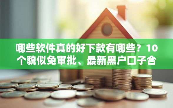 哪些软件真的好下款有哪些？10个貌似免审批、最新黑户口子合集