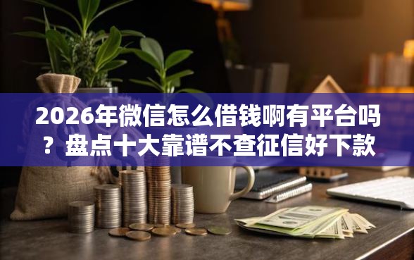 2026年微信怎么借钱啊有平台吗？盘点十大靠谱不查征信好下款的网贷平台