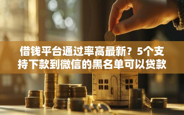 借钱平台通过率高最新？5个支持下款到微信的黑名单可以贷款的平台
