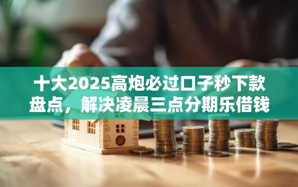 十大2025高炮必过口子秒下款盘点，解决凌晨三点分期乐借钱的问题