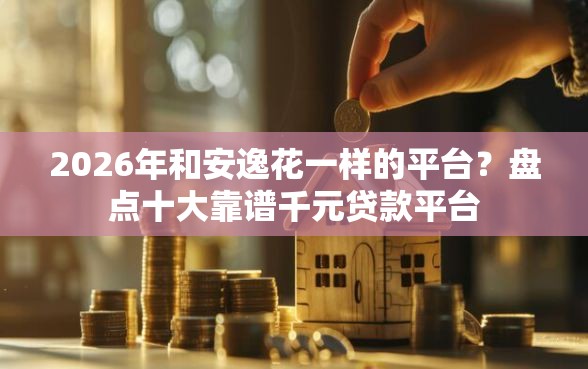 2026年和安逸花一样的平台？盘点十大靠谱千元贷款平台