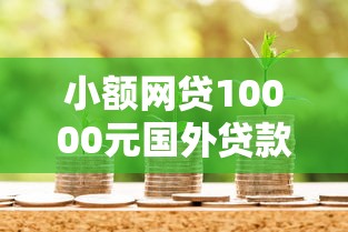 小额网贷10000元国外贷款平台，南通通州借贷的8个平台介绍