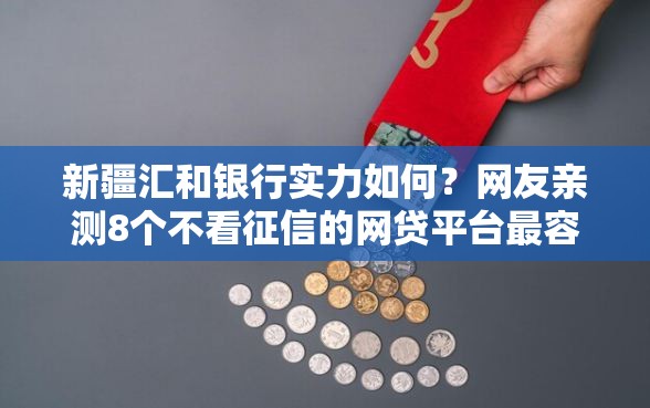新疆汇和银行实力如何？网友亲测8个不看征信的网贷平台最容易通过的盘点