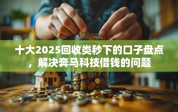 十大2025回收类秒下的口子盘点，解决奔马科技借钱的问题