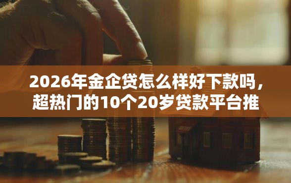 2026年金企贷怎么样好下款吗，超热门的10个20岁贷款平台推荐