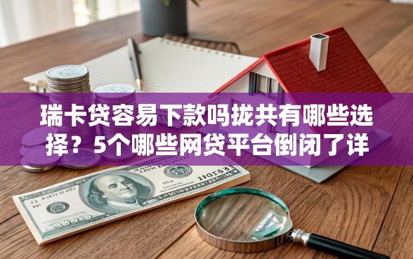 瑞卡贷容易下款吗拢共有哪些选择？5个哪些网贷平台倒闭了详解