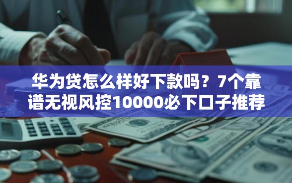 华为贷怎么样好下款吗？7个靠谱无视风控10000必下口子推荐