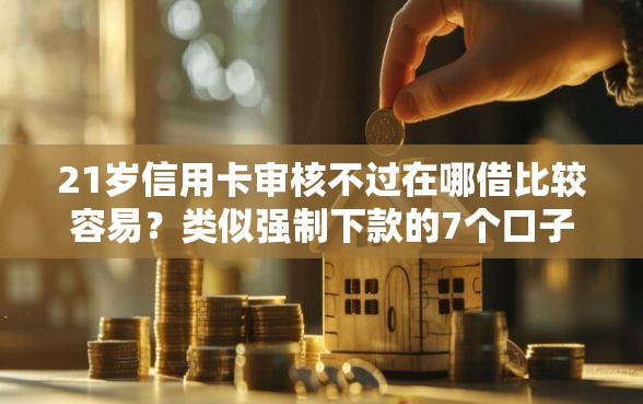 21岁信用卡审核不过在哪借比较容易？类似强制下款的7个口子参考