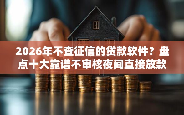 2026年不查征信的贷款软件？盘点十大靠谱不审核夜间直接放款的网贷软件