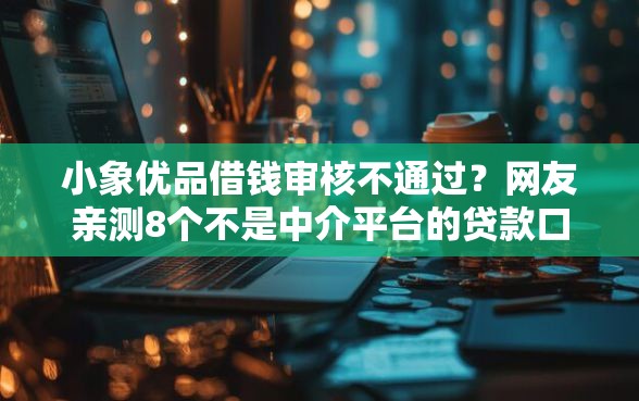 小象优品借钱审核不通过？网友亲测8个不是中介平台的贷款口子盘点