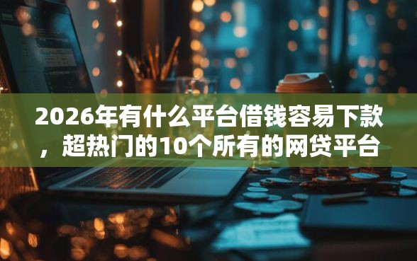 2026年有什么平台借钱容易下款，超热门的10个所有的网贷平台推荐