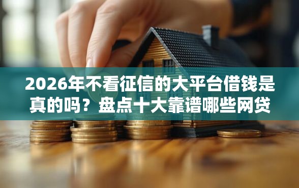 2026年不看征信的大平台借钱是真的吗？盘点十大靠谱哪些网贷平台正规
