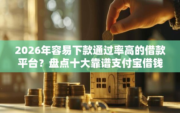 2026年容易下款通过率高的借款平台？盘点十大靠谱支付宝借钱平台