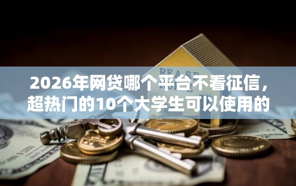 2026年网贷哪个平台不看征信，超热门的10个大学生可以使用的软件推荐