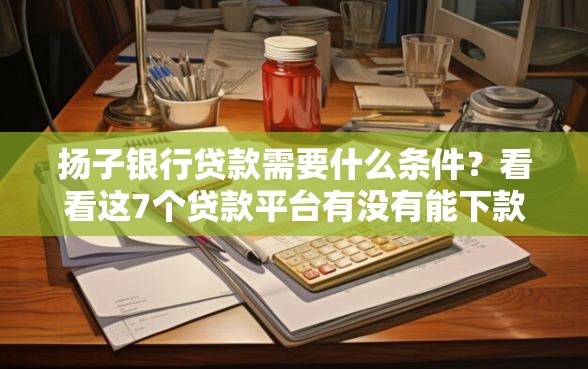 扬子银行贷款需要什么条件？看看这7个贷款平台有没有能下款的