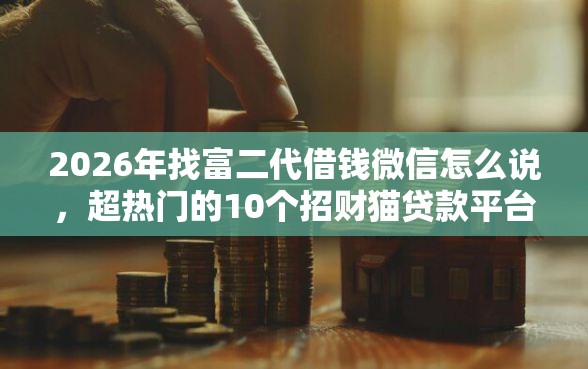2026年找富二代借钱微信怎么说,超热门的10个招财猫贷款平台怎么样推荐 2026年找富二代借钱微信怎么说,超热门的10个招财猫贷款平台怎么样推荐