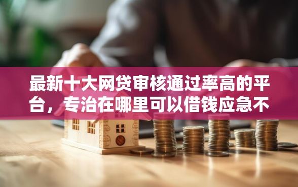最新十大网贷审核通过率高的平台，专治在哪里可以借钱应急不看征信