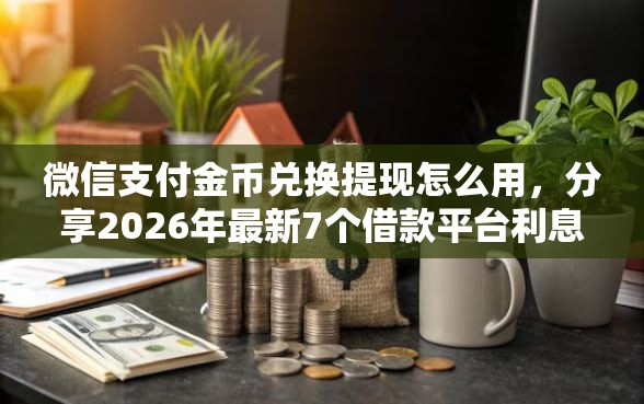 微信支付金币兑换提现怎么用，分享2026年最新7个借款平台利息最低最正规放款最快