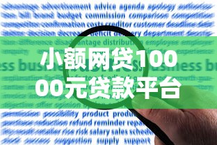 小额网贷10000元贷款平台小额贷款,网贷申请记录怎么消除的6个平台介绍 小额网贷10000元贷款平台小额贷款,网贷申请记录怎么消除的6个平台介绍